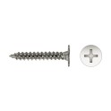 Tornillo para aluminio extraplana CE 4.2x32 inoxidable A2