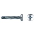 Tornillo para aluminio envolvente TEC 4.8x38mm cincado