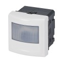 Interruptor automático (detector) universal sin neutro con mando on/off 100W LED blanco gama Mosaic