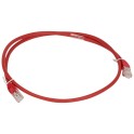 Latiguillo LCS CAT6A U/UTP LSZH rojo 1m