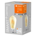 Lámpara Smart+ WiFi CL Edison Gold DIM 53 6W/824 E27