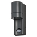 Luminaria exterior pared ENDURA Classic ISIDOR sensor GU10 IP65 gris oscuro