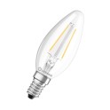 Lámpara LED Classic B 25 Filament P 2.5W 827 Clear E14