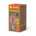 Lámpara LED Classic P 60 Filament Energy efficiency class A S 3.8W 827 Clear E14