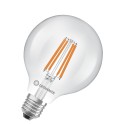 Lámpara LED Classic Globe 95 60 Filament Energy efficiency class A S 3.8W 827 Clear E27