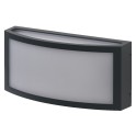 Luminaria exterior pared ENDURA Classic cuadrado E27 IP65 gris oscuro