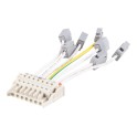 Conector de alimentación sistema carril TRUSYS 7 polos