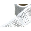 Placa para manguera ETF-ROLL 44192-HF 13x57mm blanco