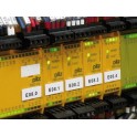 Placa adhesiva MG-TAA 49448 8,5x30mm para componentes amarillo