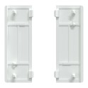 Tapa pulsador KNX 2 elementos blanco