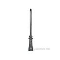 Columna farola VILLA 2950mm negra