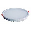 Downlight LED VATA 24W 2700K diámetrodiámetro 225x30mm corte diámetro 205mm blanco