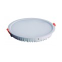 Downlight LED VATA 18W 2700K diámetro 172x30mm corte diámetro 150mm blanco