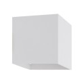 Aplique LED Fer 6W4000K 100x100x100mm Iluminación bidireccional blanco