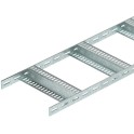 Bandeja escalera perforada con peldaño 40x100x3000 galvanizado acero