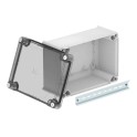 Caja derivación TBOX tapa alta transparente T350 OE HD gris