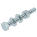 Tornillo cabeza hexagonal tuerca arandela M12x100 ST-F