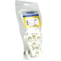 Abrazadera SANICLIP doble SCD-18 (10u)