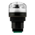 Piloto para cuadros P40 A LED blanco 48/240V AC negro