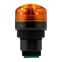 Piloto para cuadros P40 A LED naranja 48/240V AC negro