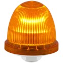 Luz intermitente OVOLUX L-MT 24/240V CA naranja