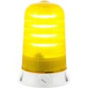 Luz ROTALLARM LED 90/240V CA amarillo transparente