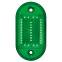 Luminaria emergencia T4 LED verde 24V CC/CA