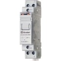 Telerruptor modular/conmutador 3 secuencias 2NA 16A SERIE 20, montaje carril 35mm, 230V AC contactos AgNi (emb.1u)