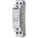 Telerruptor modular/conmutador 4 secuencias 2NA 16A SERIE 20, montaje carril 35mm, 12V DC contactos AgSnO2 (emb.1u)