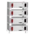 Batería de litio montaje rack 19  3U IP20 51,2V 5,12kW 100Ah CAN2.0/RS485 G 10 años