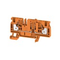 Borne de alimentación ADT 4 2C OR PUSH IN 4mm² 500V 20A naranja