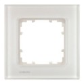 Marco simple Delta miro 90x90mm en blanco