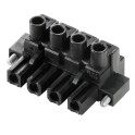 Conector enchufable H 7,62mm 4P