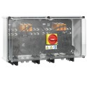 Combinador 1000V 2 MPPT 3 entradas/3 salidas por MPPT con soporte de fusible Interruptor separador WM4C