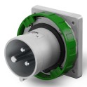 Base conectora OPTIMA 2P+T 125A 50V verde