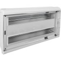 Caja distribución 410x270x68mm 38 elementos con tapa blanco