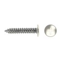 Tornillo para aluminio cabeza baja FS 3.5x9.5mm lacado blanco