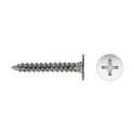 Tornillo para aluminio extraplana CE 4.2x22 inoxidable A2