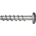 Tornillo directo a hormigón BTS B 6-40/5 cabeza alomada gris cincado aluminio