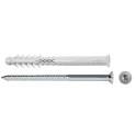 Taco largo HBR-ST 10x115mm nylon con tornillo