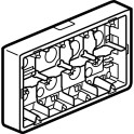 Caja superior MOSAIC-II 2x10 módulos