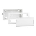 Caja universal marco rectangular luminaria de emergencia L31