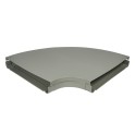 Angulo plano + tapa OMEGA 600x100mm