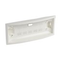 Caja luminaria de emergencia G5 semi empotrar blanco