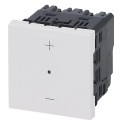 Regulador universal con neutro 3 hilos 150W blanco gama Mosaic