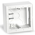 Caja superficie modular serie Viva en blanco