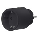 Luminaria inteligente Smart+ Wifi MATTER PLUG EU negro