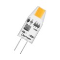 Lámpara LED PERFORMANCE CLASS SPECIAL PIN CL MICRO 10 320° P 1W 827 Clear G4