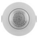 Sensor empotrable techo FLUSH 360DEG IP20 blanco