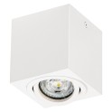 Luminaria SPOT superficie SQUARE blanco GU10